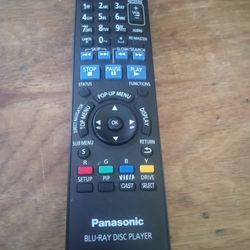 GENUINE BLU RAY DISC PLAYER PANASONIC REMOTE CONTROL 