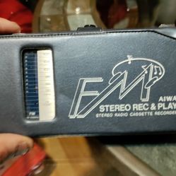 Fm Aiwa Sterio Rec And Play Stereo Radio Cassette Recorder In Great Condition 
