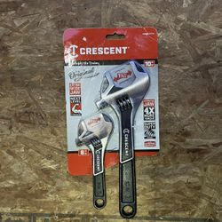 Crescent Wide Jaw Adjustable Wrench Set