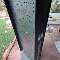 Rotating Retail Pegboard Display Stands (old Blockbuster Fixture)