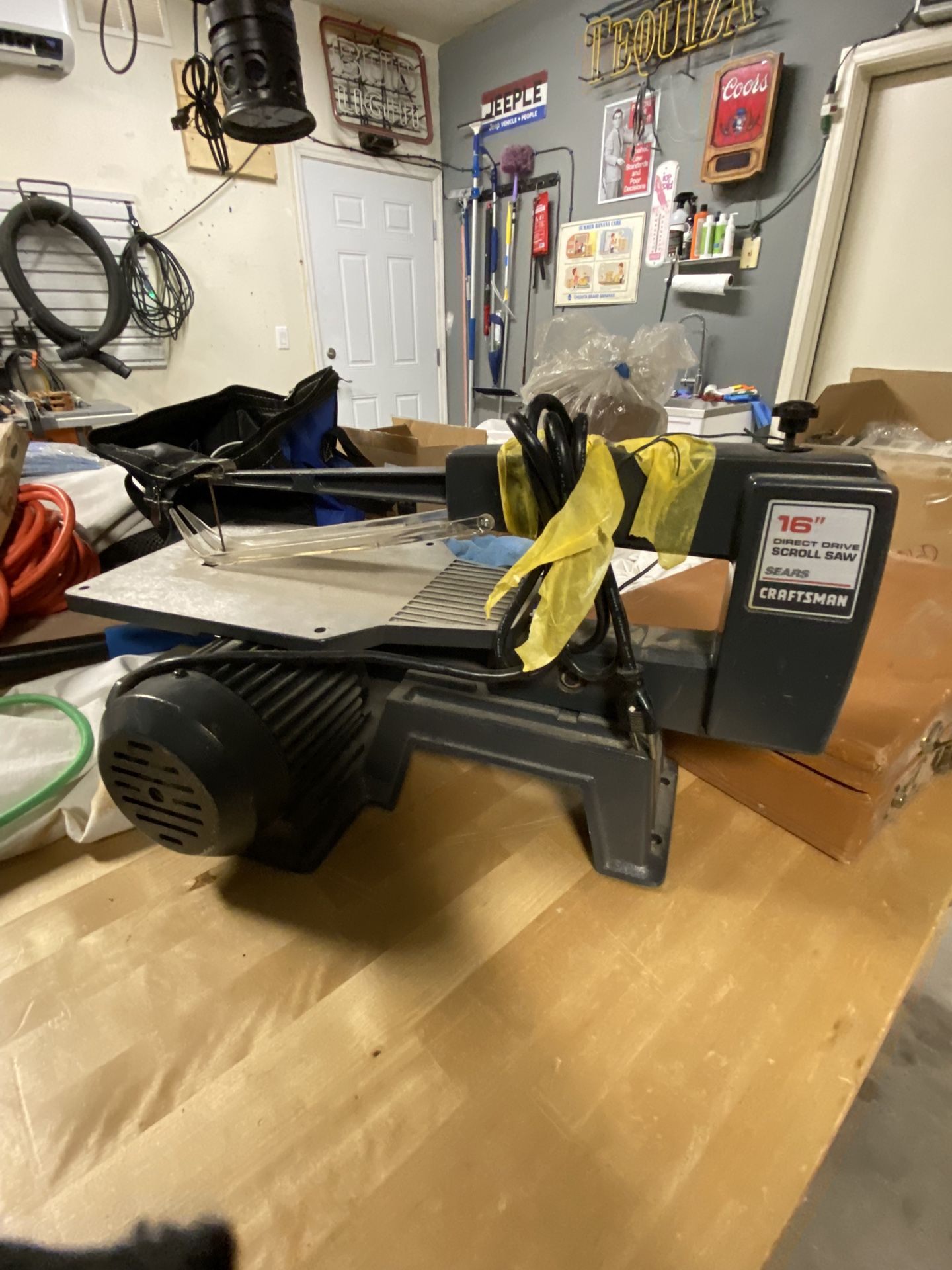 16” DIRECT DRIVE SCROLL SAW