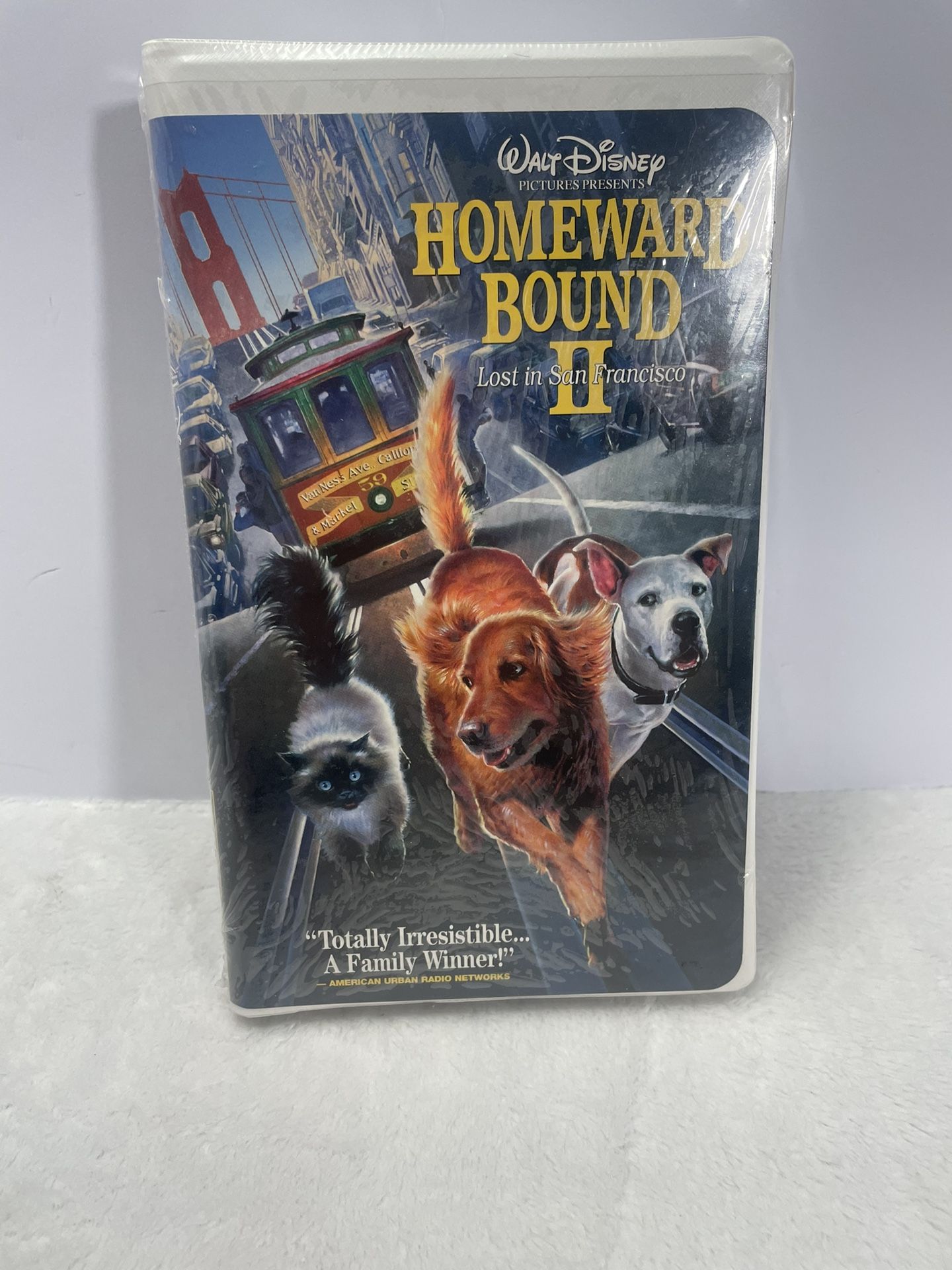 Homeward Bound 2 - Lost in San Francisco VHS 1996 Clamshell Factory Sealed