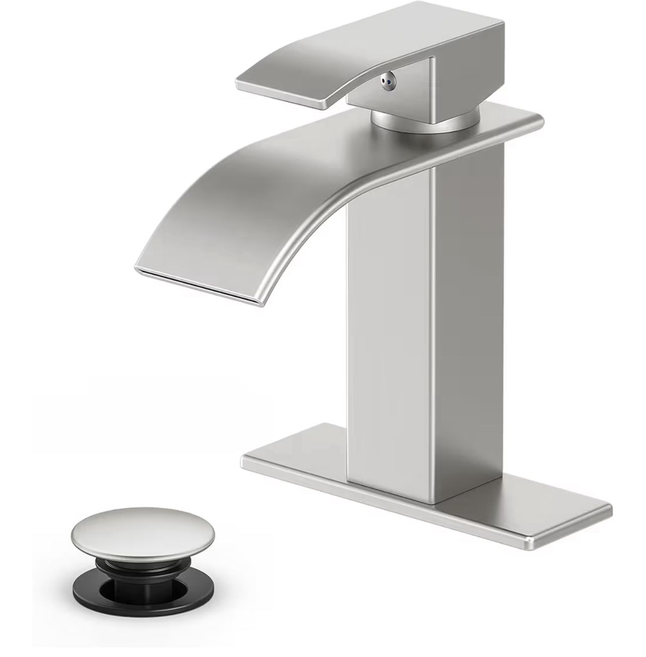 Silver Waterfall Faucet