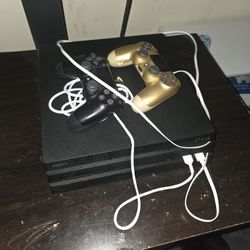 PS4 with 3 Controllers 