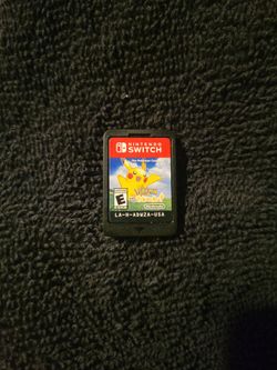 Pokemon Let's Go Pikachu