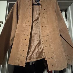 Leather Jacket Size M