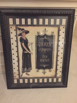 Very Nice large decorative photo - approximately 33” H x 26”W