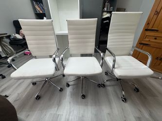 White Modern Office Chairs