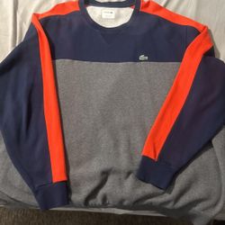 Men’s Lacoste Sweat Shirt Size 4XLT
