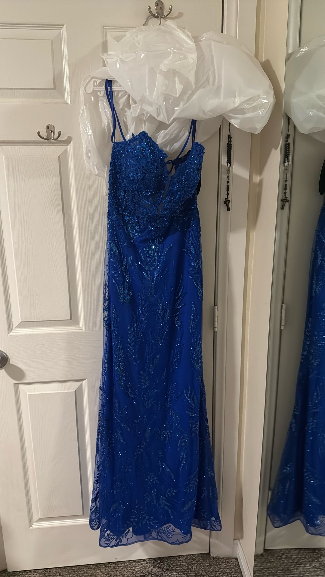 Royal Blue Prom Dress — UNUSED