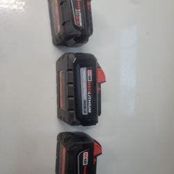 3 Batteries 