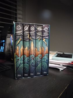 Percy Jackson and The Olympians Hardcover Box Set