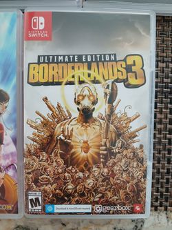 Nintendo Switch Borderlands 3 physical copy