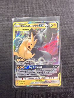 Pokemon Pikachu&Zekrom Tag Team (NM)