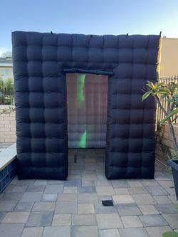 Black Photo Booth Cube 8x8
