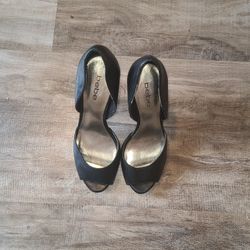 Bebe Peeptoe Pumps
