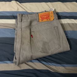 Levi's 501 Jeans W38 L30 Gray