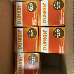 Dunkin Kcups 10 Pods Per Box ONE BOX IS ONE PRICE 