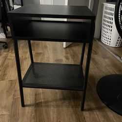 Black Small Desk/ Night table