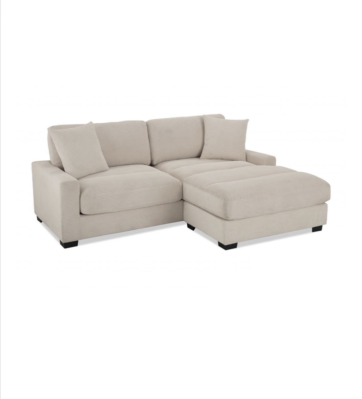 Aspen Beige 86'' Right Arm Facing Chofa