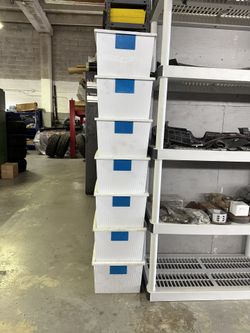 STERILITE PLASTIC TOTE BINS