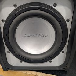 10 inch subwoofer and box