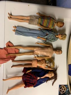 Vintage Barbie an Ken Dolls