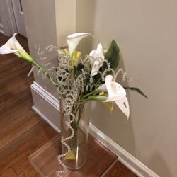 Clear  Vase Flower 