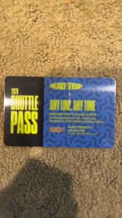 Headtrip Shuttle Pass 2026