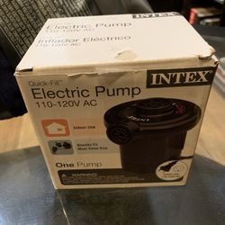 Intex Premium Twin Air Bed With Electric Pump
