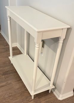 Small White Table