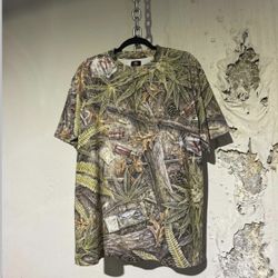 HJR Digital Camouflage Nature Print All Over Cotton Men’s T-Shirt