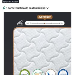 Colchón Con Caja  Mattress Whit Box Spring Hybrid 