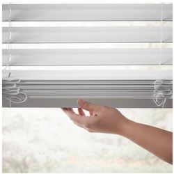 2 - 2 Inch Faux Wood Blinds. 48” X 72” 