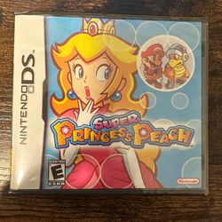 Super Princess Peach Nintendo DS Sealed 