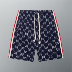 Gucci blue classic shorts