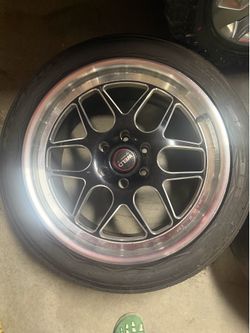 Weld racing rims / nitto tires