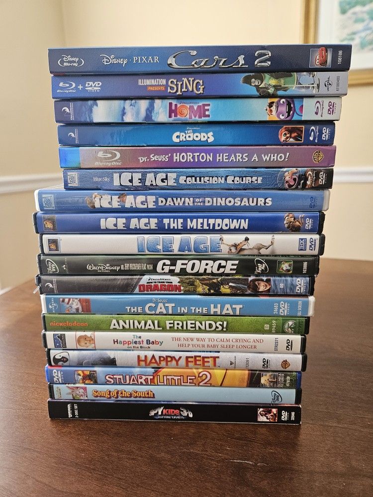 Kids/Family DVD and Blu-ray Collection