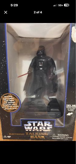 Thinkway Star Wars Darth Vader Electronic Talking Bank