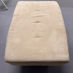 Suede Sofa Recliner w ottoman