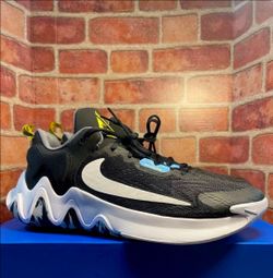 Nike Giannis Immortality 2 Mens Sneakers Black & White Low Basketball Sz 11 .5