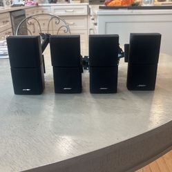 (4x) Bose Acoustimass 10 Series II 5.1 Home Theater System Speakers 