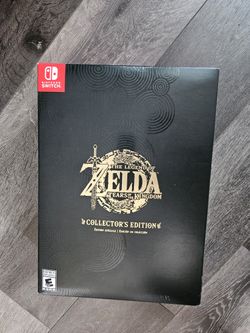 Legend Of Zelda Tears Of The Kingdom Collector's Edition NEW Switch