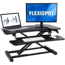 New in box FLEXISPOT 32 inch Standing Desk Converter