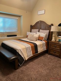 Queen Eric Church Highway To Home Heartland Falls bedroom