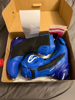 Alpinestar supertech R boots size 9 us