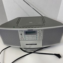 Vintage Sony Personal Audio System ZS-D5; CD & Tape Player, AM/FM; All Working Perfectly