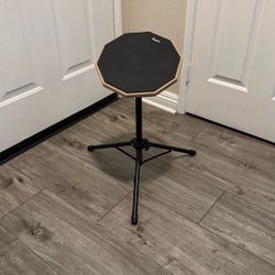 Drum Practice Pad And Tripod 