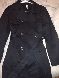 Black Trench Coat for women