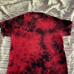 Pacsun Men’s Medium Red Tie-Dye T Shirt